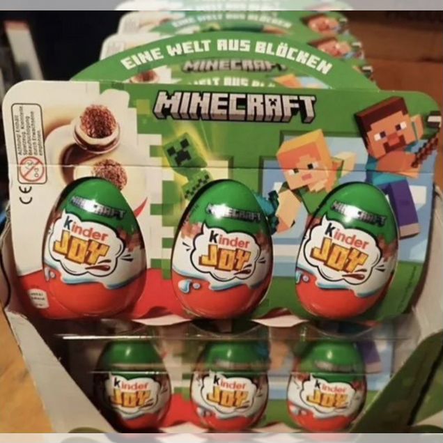 Kinder JOY minecraft