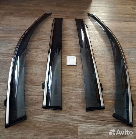 Дефлекторы окон (ветровики) Geely Atlas 2016-2022