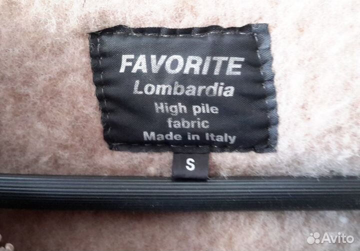 Куртка чистая шерсть меринос Италия