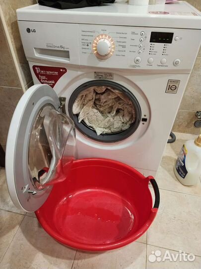 Стиральная машина бу lg 6 кг