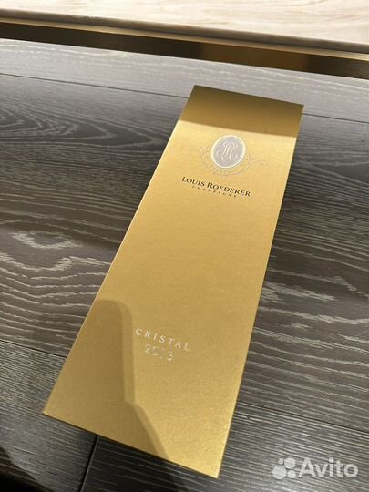 Коробка от шампанского Louis Roederer cristal 2013