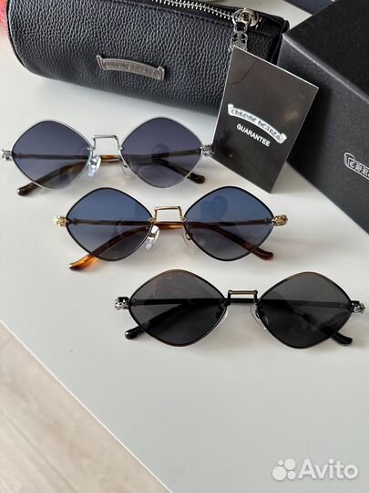 Очки Chrome Heart Diamond Dog