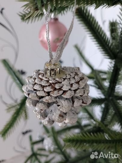 Елка искусственная б/у,h - 1,5 m, (СССР)