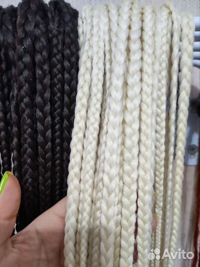 Комплект косичек б у