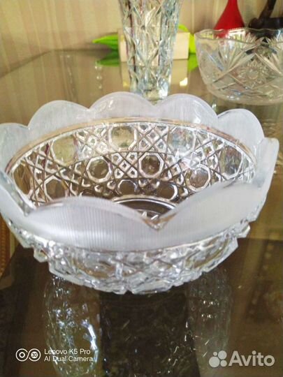 Хрустальные вазы