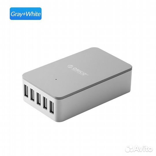 Зарядное устройство orico 5 USB-портов новое