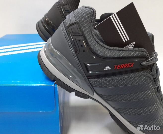 Кроссовки Adidas Terrex артикул 202 серый