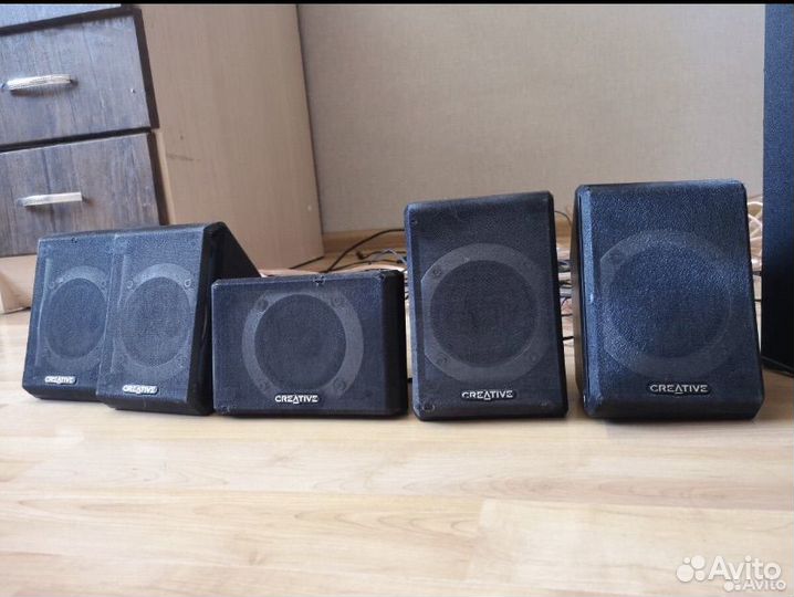 Компьютерная аккустика 5.1 Creative