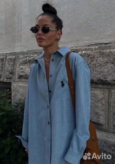Рубашка джинсовка polo raph lauren