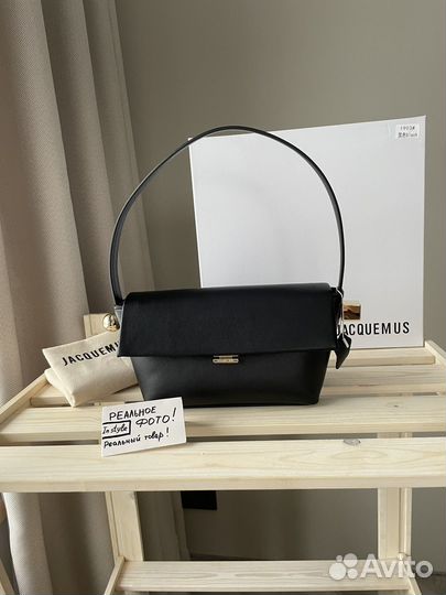 Сумка jacquemus натуральная кожа