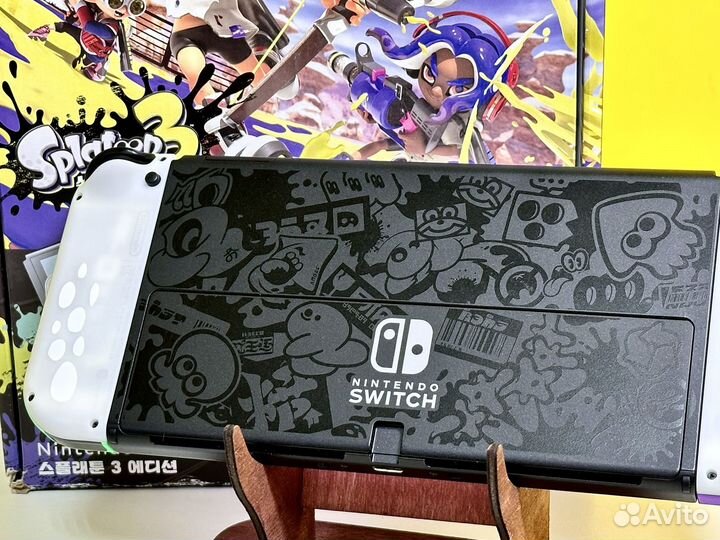 Nintendo Switch Oled + 128GB, гарантия