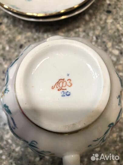 Сервиз Золотая стрекоза