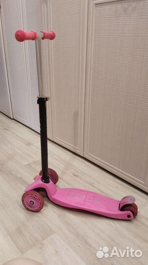 Самокат детский для девочки