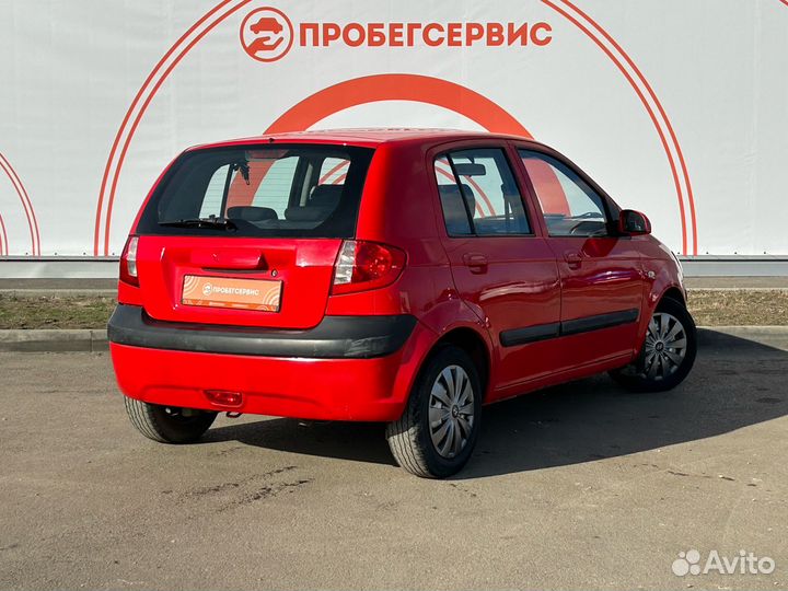 Hyundai Getz 1.4 AT, 2008, 130 204 км