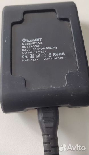 Сетевое зарядное устройство iconBIT FTB SIX