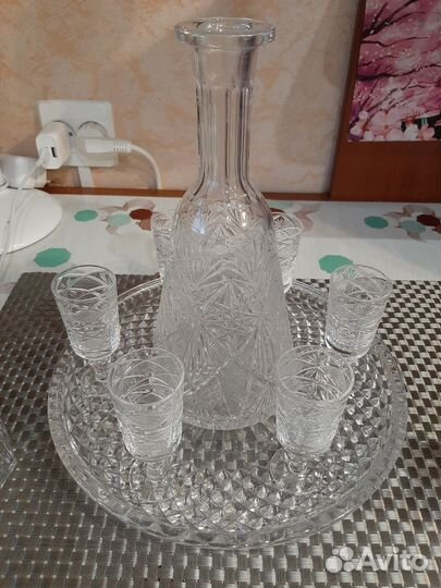 Хрустальная посуда СССР