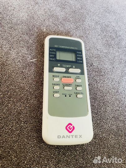 Пульт для кондиционера Dantex