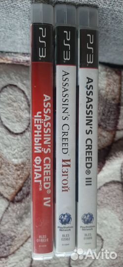 Диски для ps3. Assassin's creed
