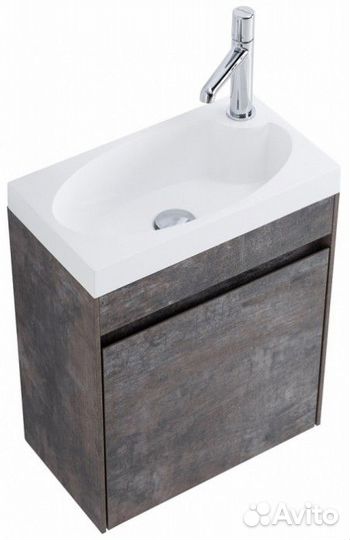 Тумба с раковиной BelBagno Pietra Mini 46L Stone