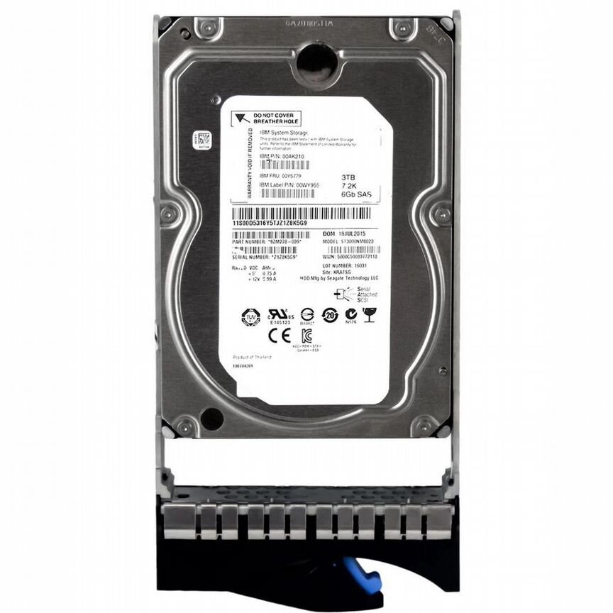 [00wy955] Жесткий Диск Ibm 00wy955 3tb 7200 Sas 3,5" Hdd Storwize