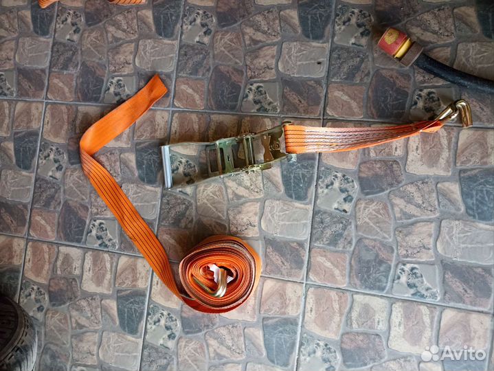 Ремни стяжные с трещеткой 5 тонн