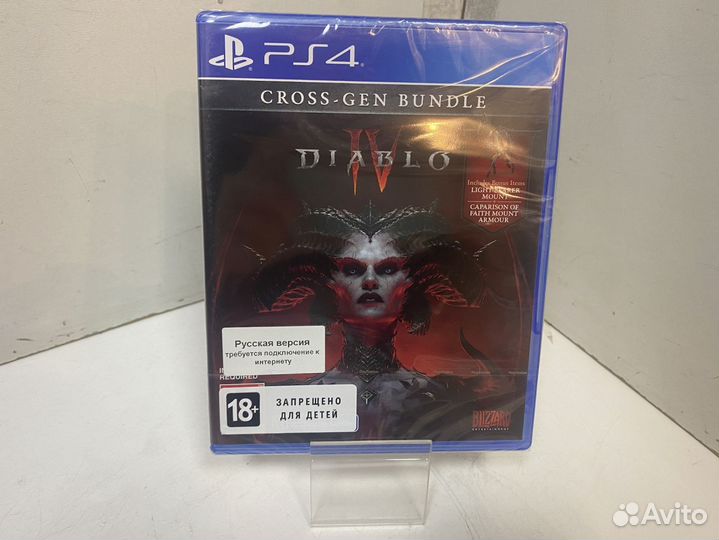Игровые диски. Sony Playstation 4 Diablo IV