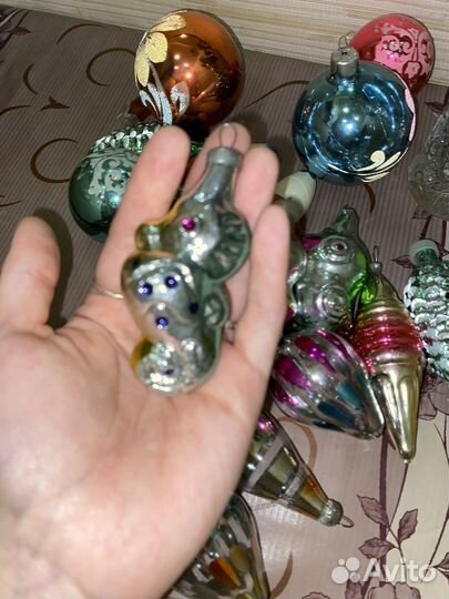 Елочные игрушки СССР