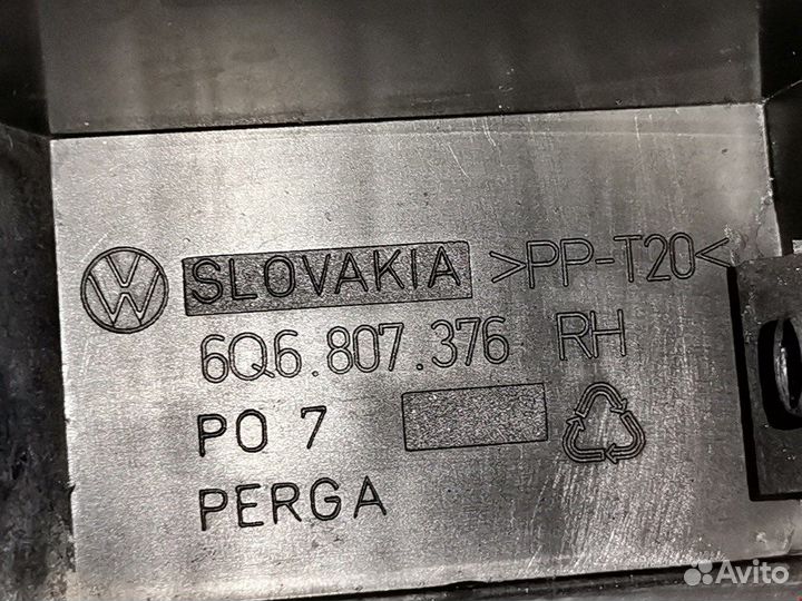 Кронштейн для Volkswagen Polo 4