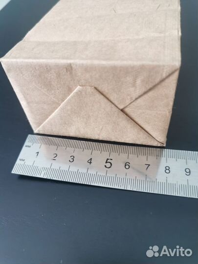 Пакет крафтовый (внутри пленка) без замка