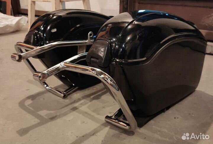 Боковые пластиковые кофры