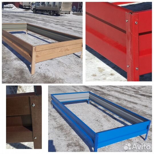 Ограждения для грядок 1х2