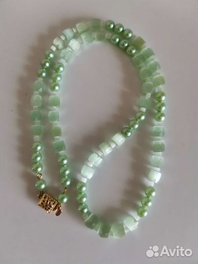 Бусы сатиновые