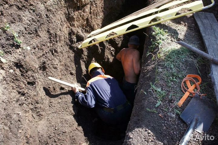 Копка траншей вручную быстрая подача