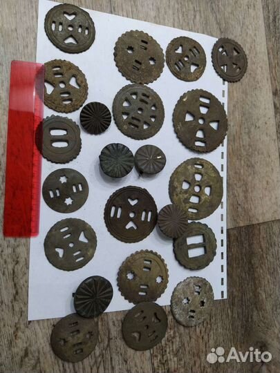 Бляшки конской упряжи (конина)