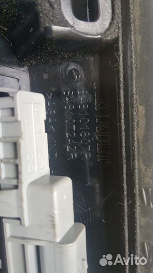 Накладка под номер Dacia Duster, 2019