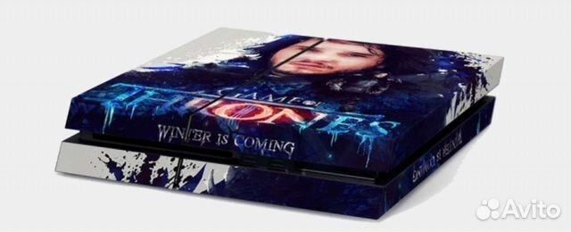 Наклейка виниловая на PS4 fat