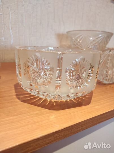 Хрустальная салатница