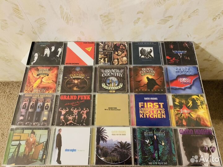 CD диски зарубежный рок лучшее