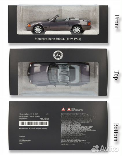 Norev mercedes sl500 r129 1:18 dealer