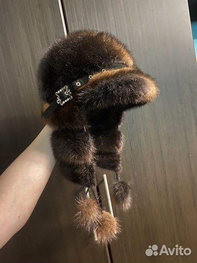 Шапка норковая