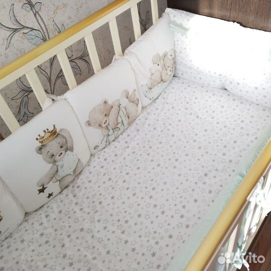 Постельное белье в детскую кроватку