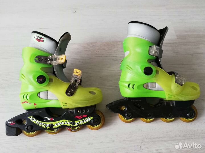 Роликовые коньки детские раздвижные