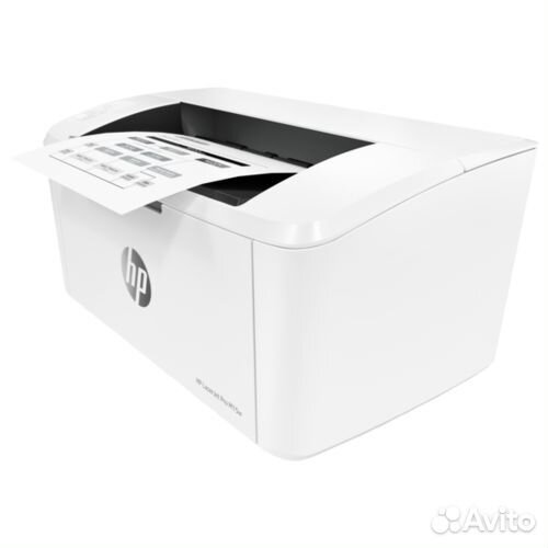 Принтер HP LaserJet Pro M15w белый