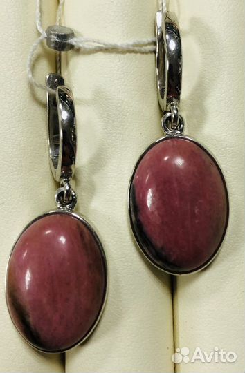 Серьги. Радонит. Яшма. Сердолик. Нефрит. Амазонит