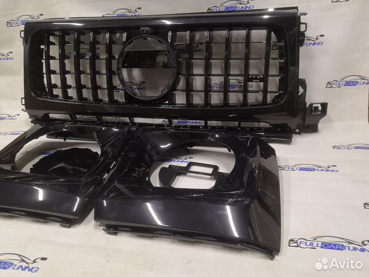 Решетка радиатора Mercedes G 464 AMG GT черная