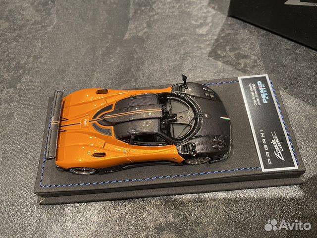 Модель 1/43 Peako Pagani Zonda Cinque оранжевый