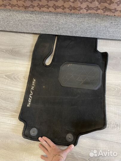 Коврики hyundai solaris хэтчбек