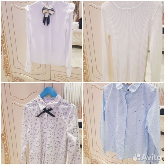 Блузка школьная 146 152