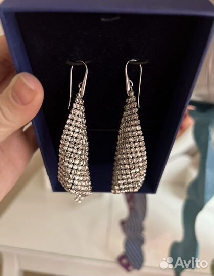 Серьги сваровски swarovski