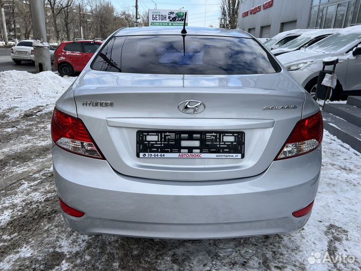 Hyundai Solaris 1.4 AT, 2014, 166 281 км
